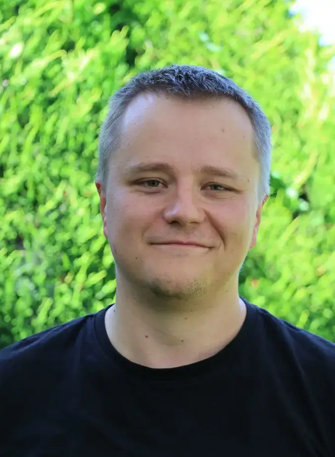 Male Teacher Trainee smiling