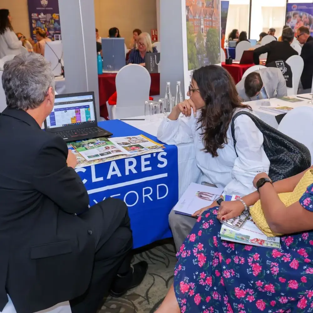Admissions teams doing work abroad