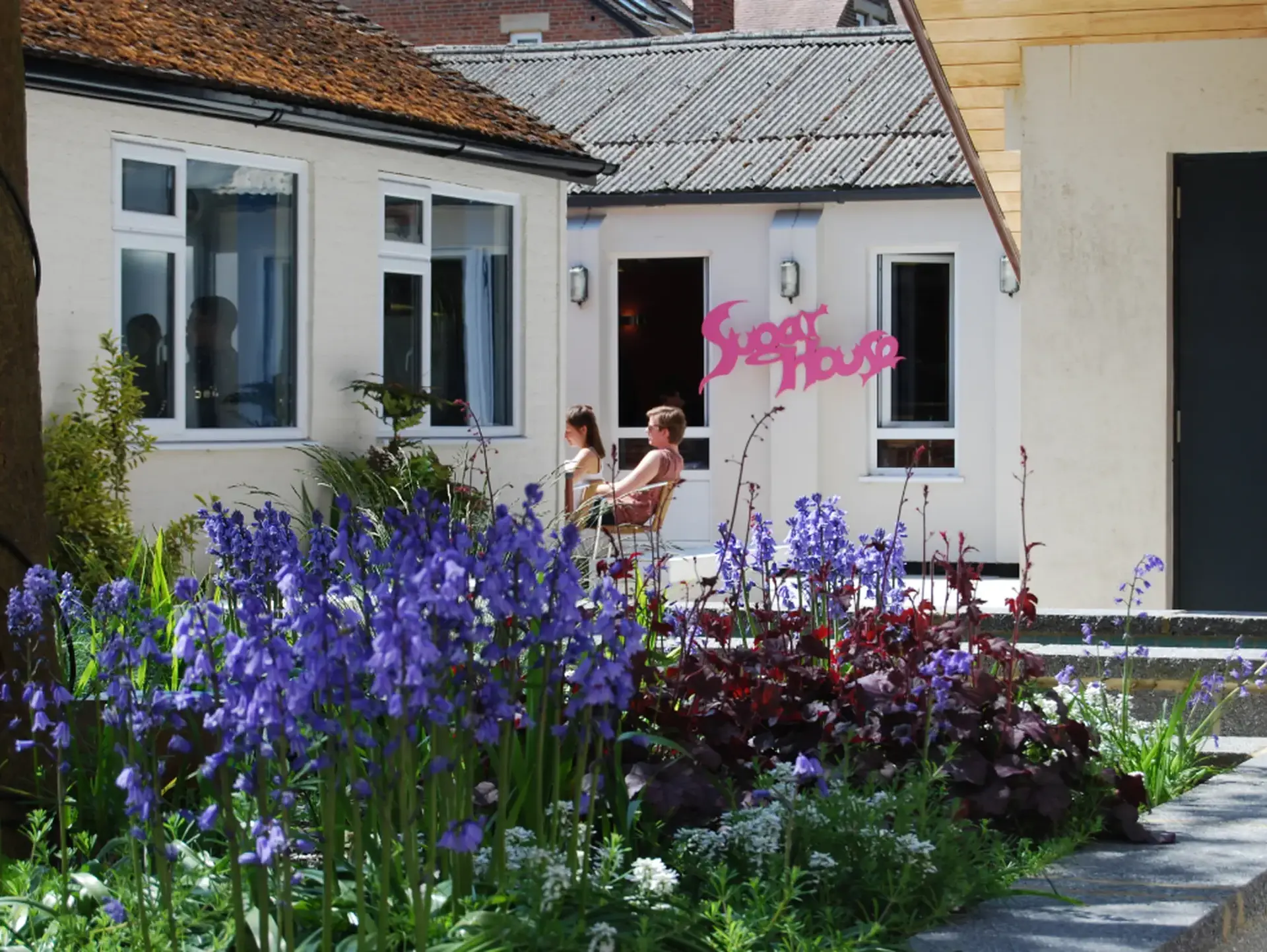 Exterior shot of Sugar House