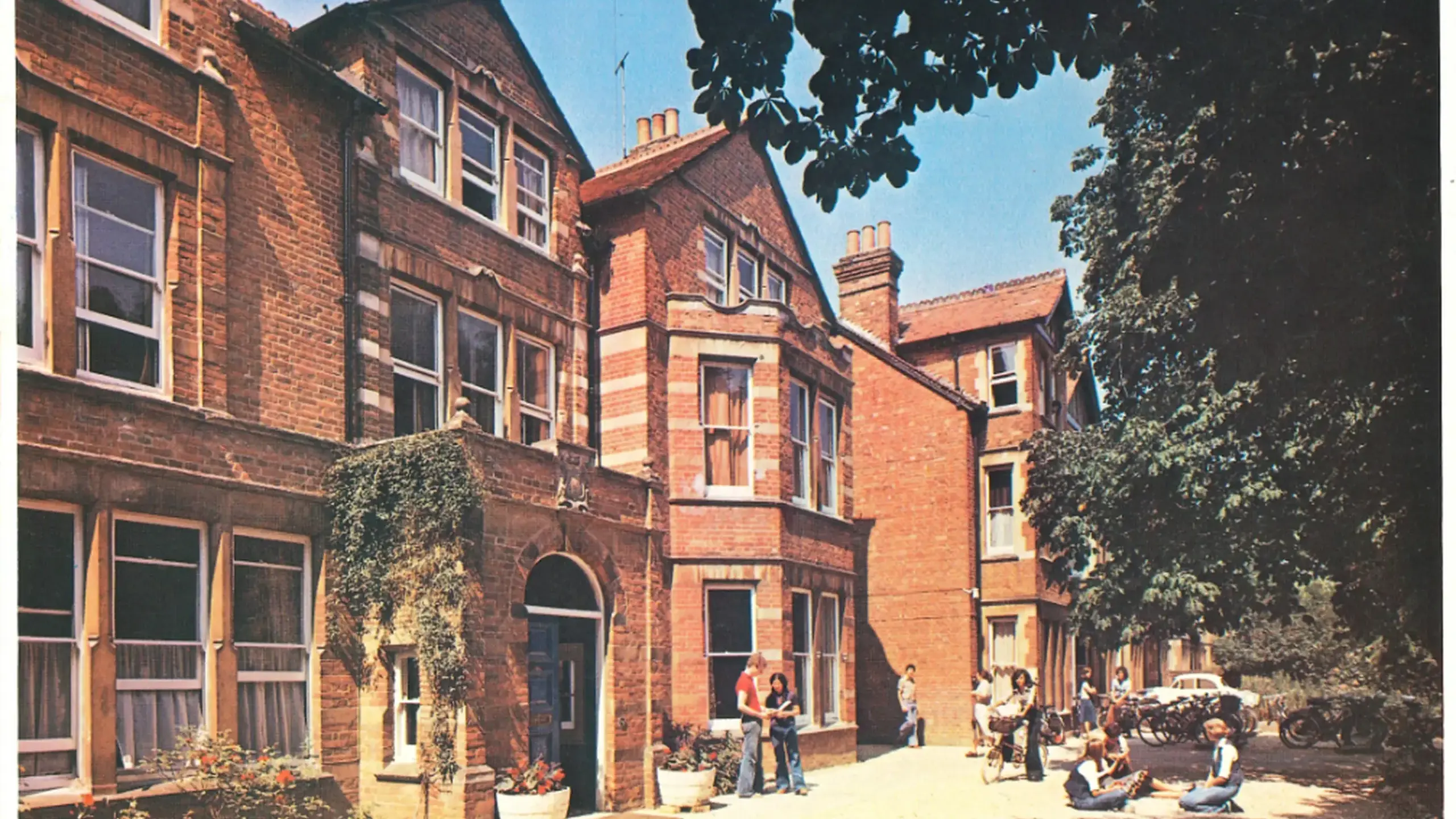 Older photograph of St Clare's School