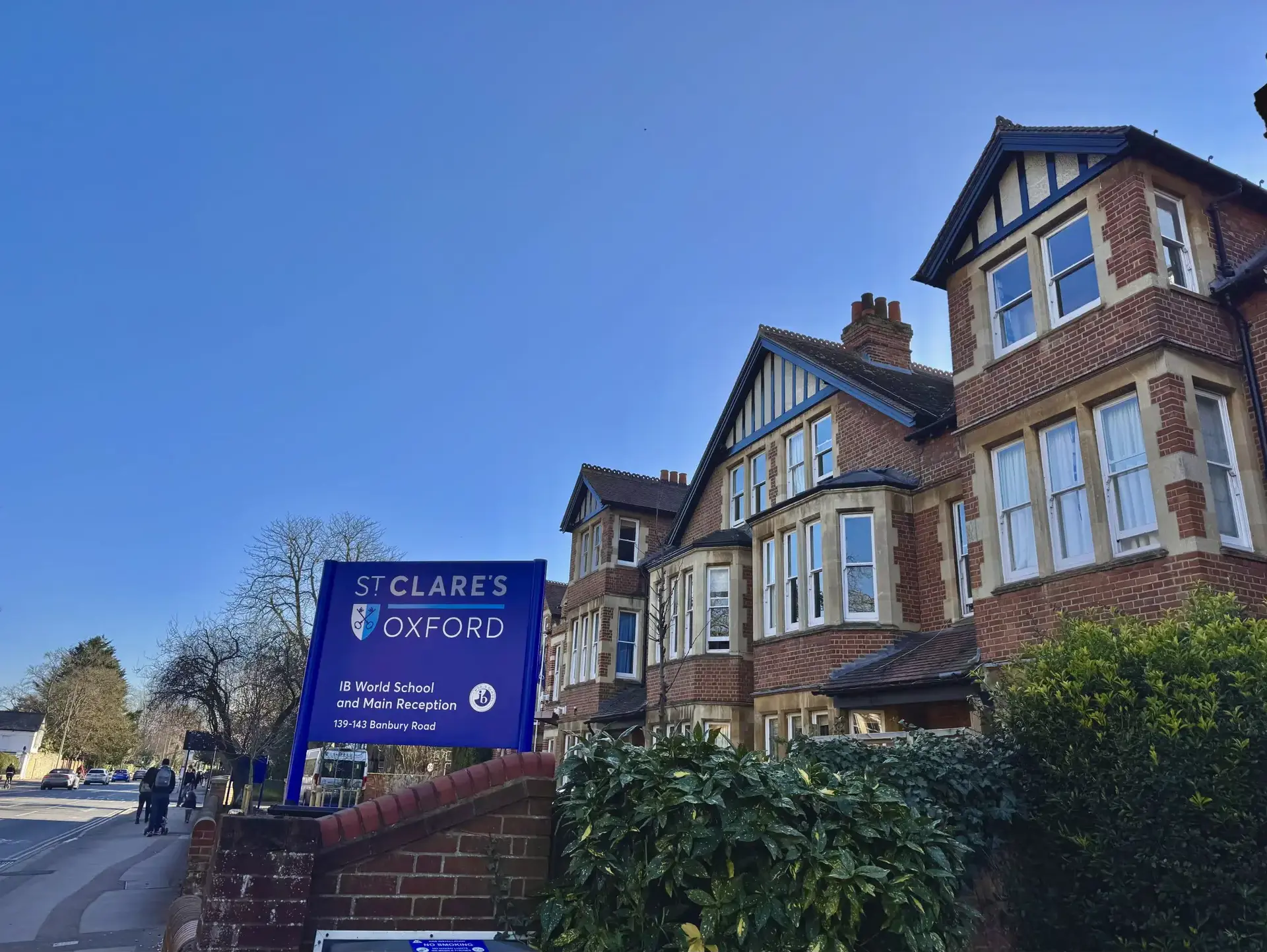 Exterior of Banbury Road residence