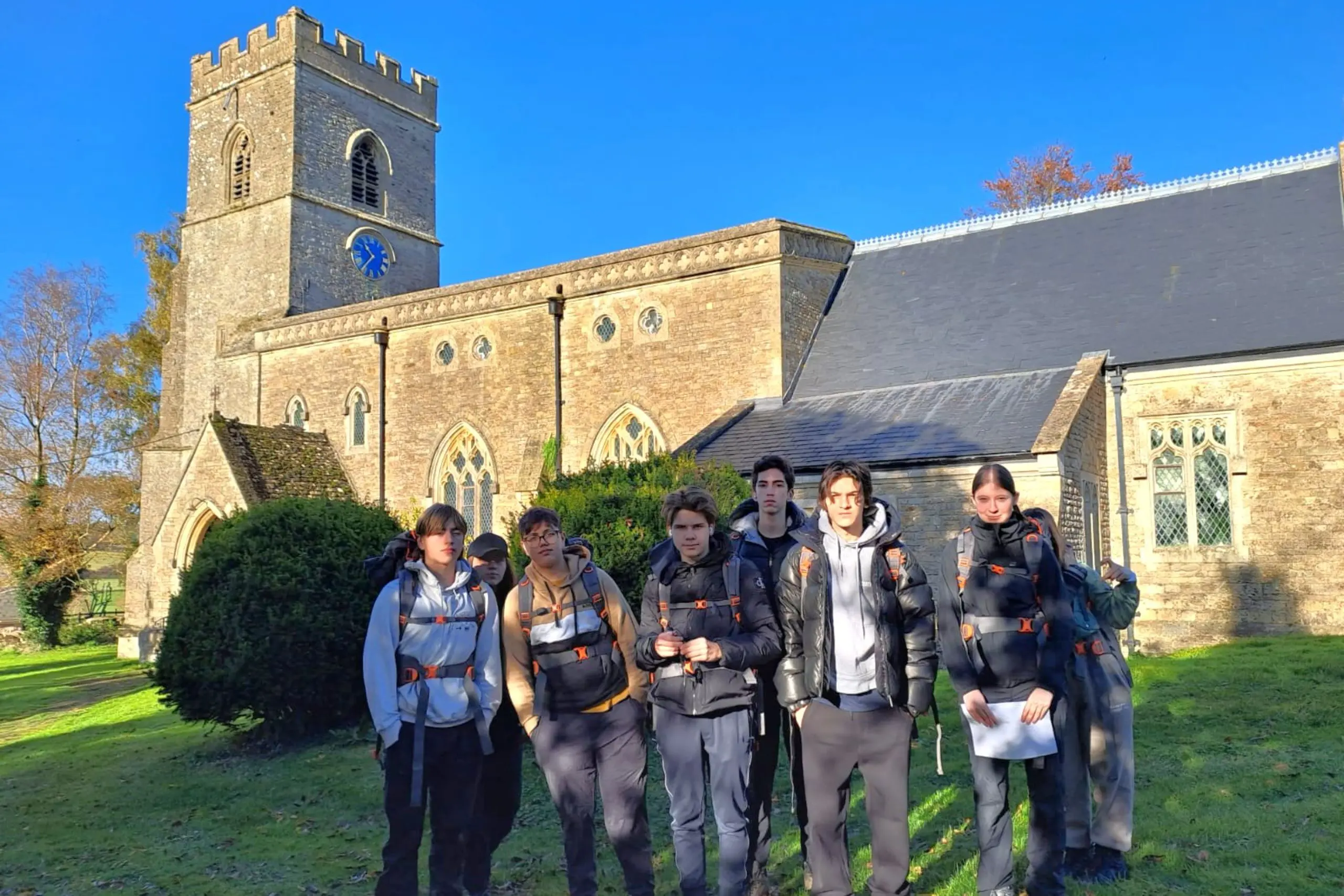 Arne on his Duke of Edinburgh Award expedition