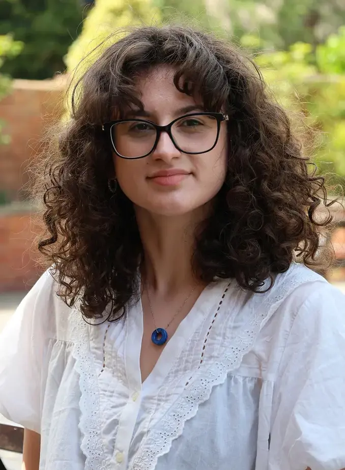 Female student from Moldova smiling