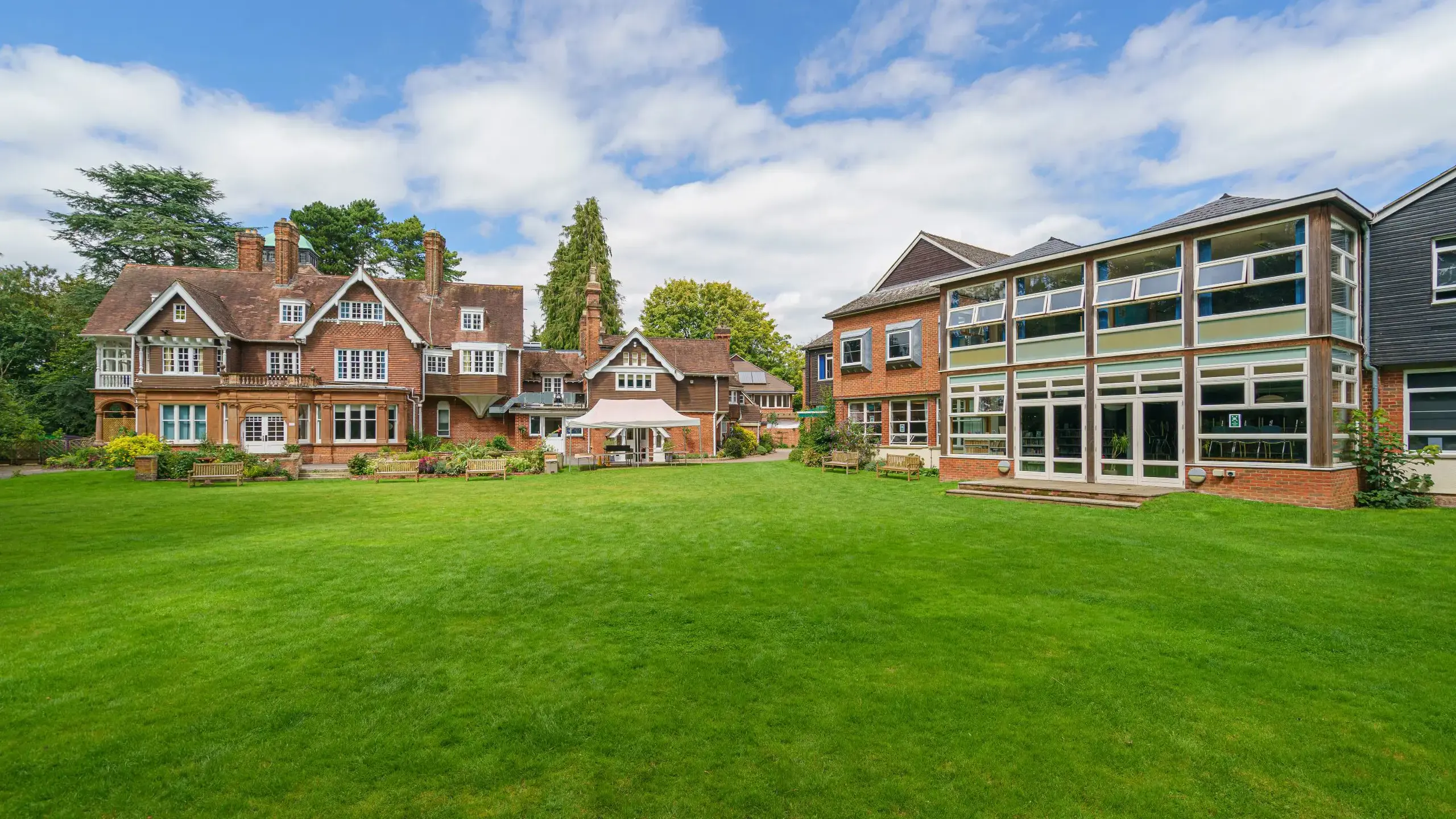 Exterior shot of St Clare's Summer School junior campus