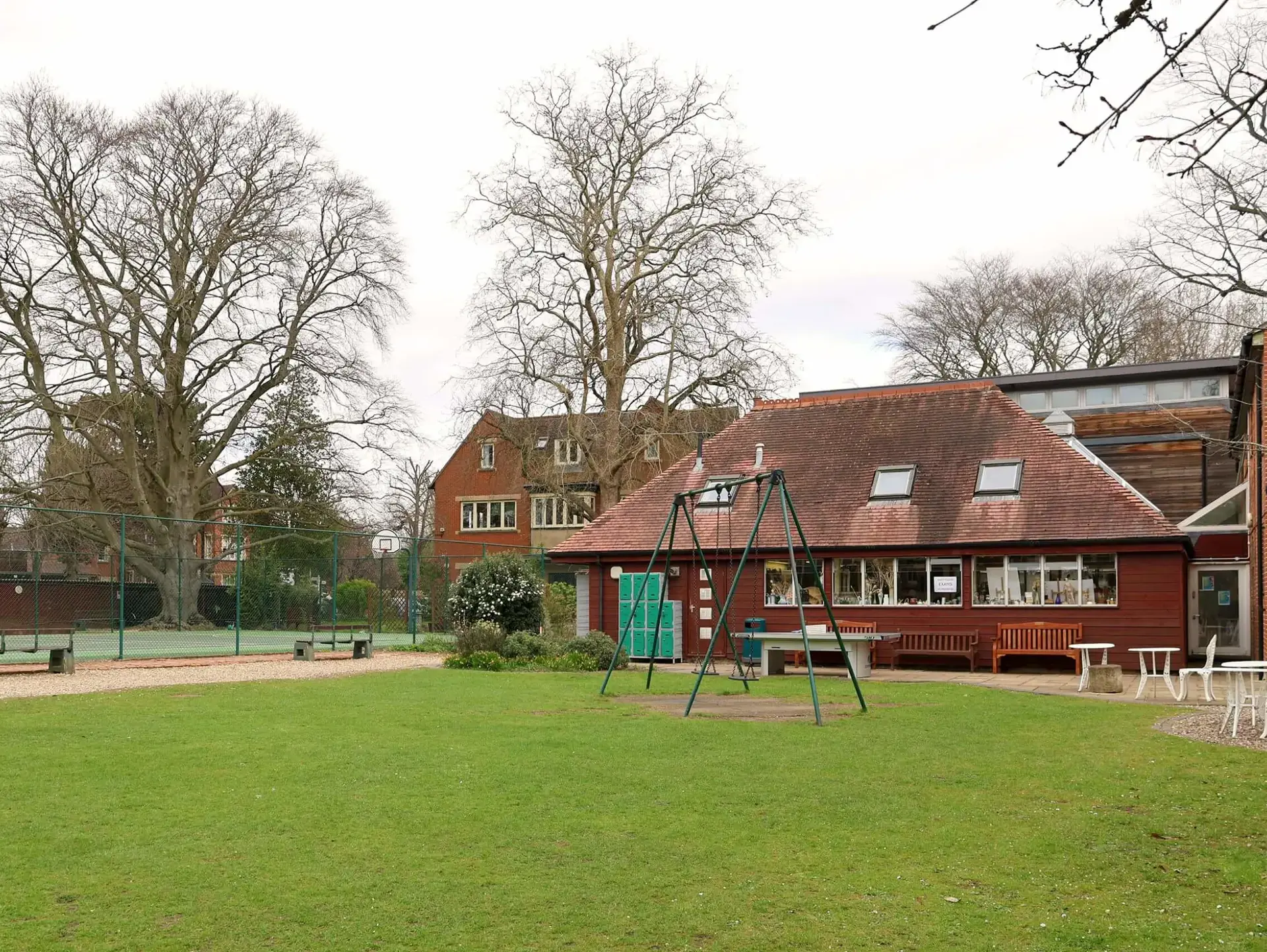 Outdoor area at Wychwood
